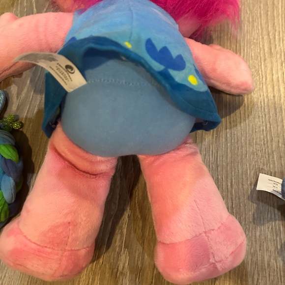 Trolls Plush Toy Set with trolls headband and tiny diamond - Picture 9 of 11